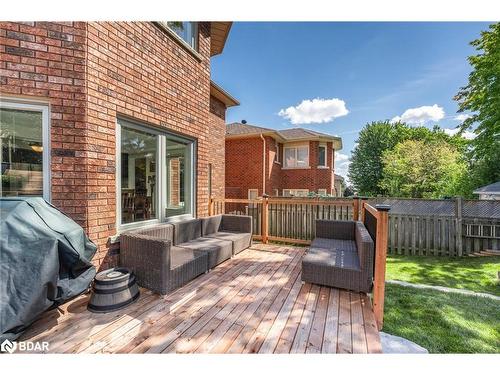 22 Thackeray Crescent, Barrie, ON - Outdoor With Deck Patio Veranda With Exterior