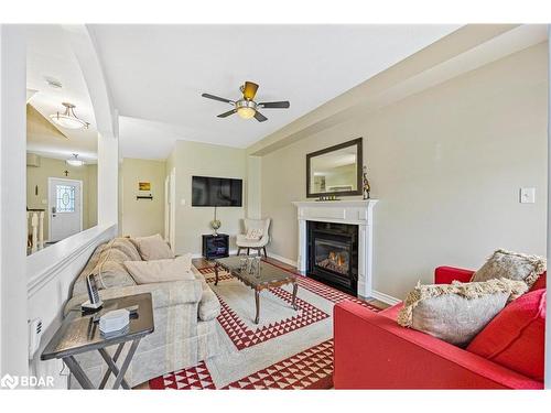 66 Penvill Trail, Barrie, ON - Indoor Photo Showing Living Room With Fireplace