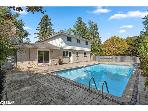 75 Marshall Street, Barrie, ON - Outdoor With In Ground Pool