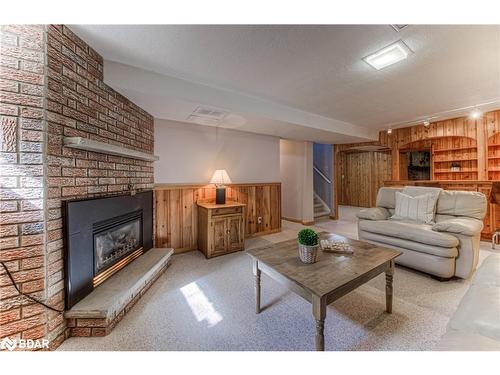 37 Culpepper Drive, Waterloo, ON - Indoor Photo Showing Living Room With Fireplace