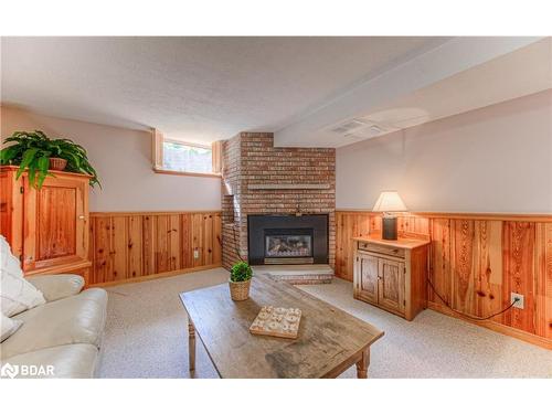 37 Culpepper Drive, Waterloo, ON - Indoor Photo Showing Living Room With Fireplace