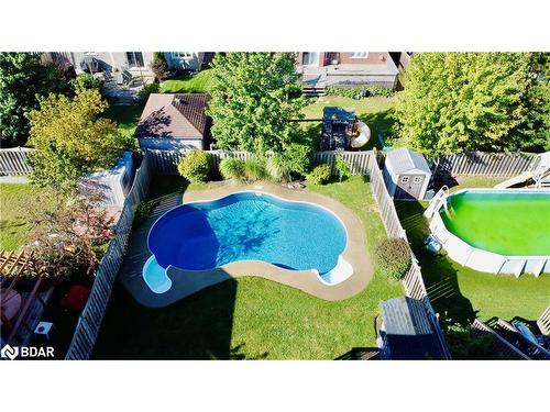 289 Pringle Drive, Barrie, ON - Outdoor With In Ground Pool With Backyard