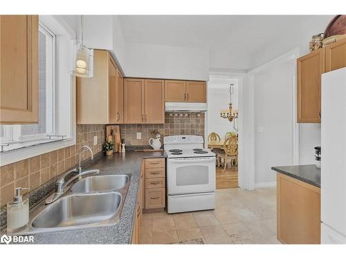 1289 Lowrie Street, Innisfil, ON - Indoor Photo Showing Kitchen With Double Sink