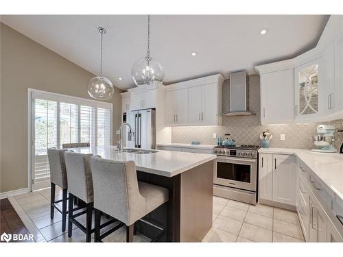 1205 Barnswallow Court, Peel, ON - Indoor Photo Showing Kitchen With Upgraded Kitchen