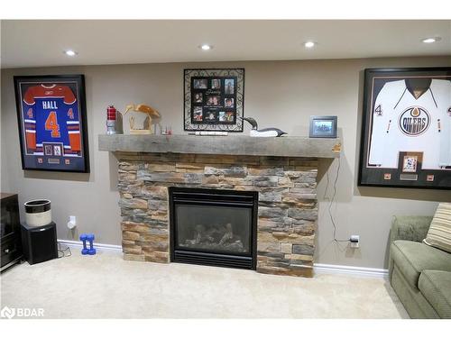 366 Cundles Road W, Barrie, ON - Indoor With Fireplace