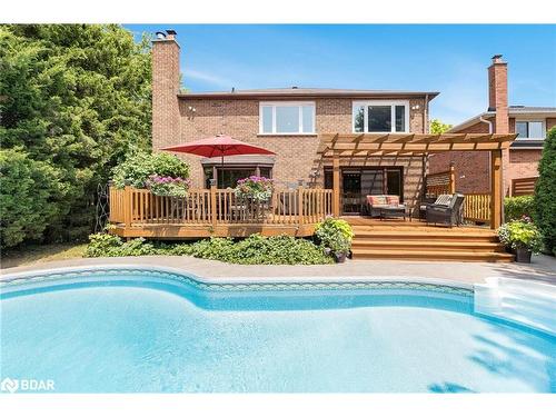 12 Lincoln Place, Unionville, ON - Outdoor With In Ground Pool With Deck Patio Veranda