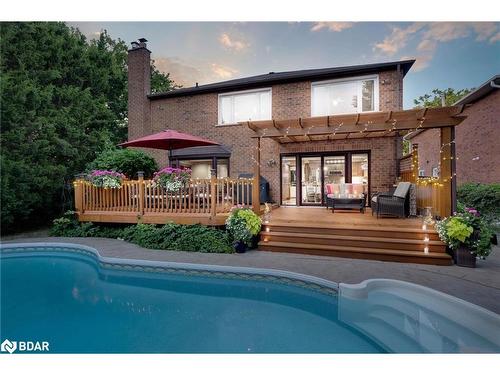 12 Lincoln Place, Unionville, ON - Outdoor With In Ground Pool With Deck Patio Veranda