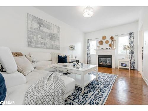 31 Vanderpost Crescent, Essa, ON - Indoor Photo Showing Living Room With Fireplace