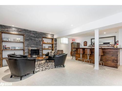 31 Vanderpost Crescent, Essa, ON - Indoor With Fireplace