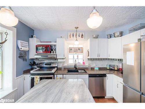 356 Third Street, Midland, ON - Indoor Photo Showing Kitchen With Stainless Steel Kitchen With Double Sink