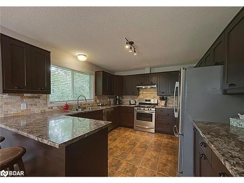 24 Broadview Street, Collingwood, ON - Indoor Photo Showing Kitchen With Double Sink