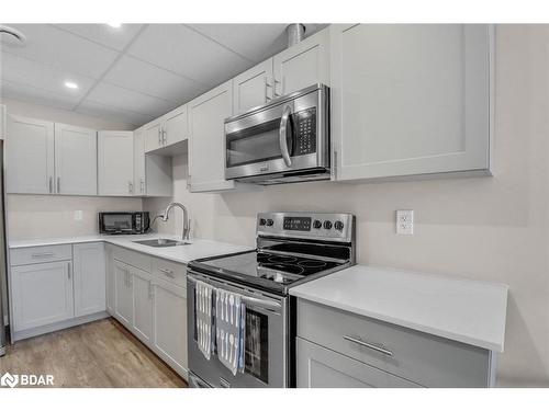 92 Lily Drive, Orillia, ON - Indoor Photo Showing Kitchen With Double Sink