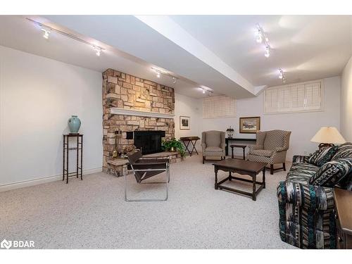 1373 Maple Road, Innisfil, ON - Indoor With Fireplace