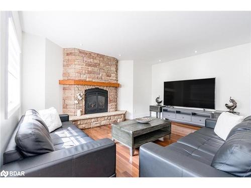 39 Vanderpost Crescent, Thornton, ON - Indoor Photo Showing Living Room With Fireplace