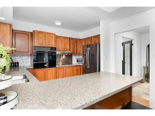 238 Robins Point Road, Victoria Harbour, ON - Indoor Photo Showing Kitchen With Double Sink