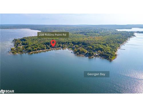 238 Robins Point Road, Victoria Harbour, ON - Outdoor With Body Of Water With View