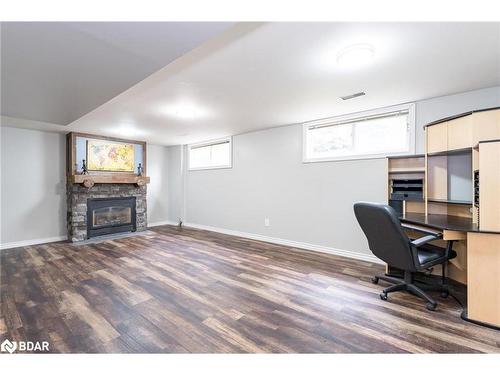 28 Harding Avenue, Barrie, ON - Indoor With Fireplace