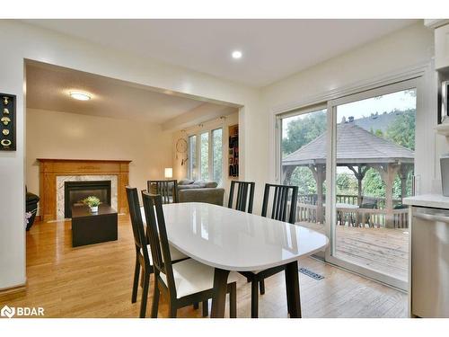 39 Peevers Crescent, Newmarket, ON - Indoor Photo Showing Dining Room With Fireplace