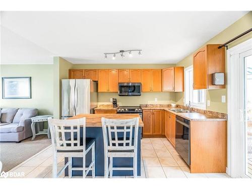 231 Atkinson Street, Stayner, ON - Indoor Photo Showing Kitchen With Double Sink