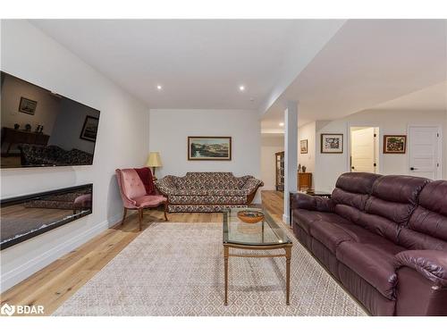 203 Montgomery Drive, Barrie, ON - Indoor Photo Showing Living Room With Fireplace