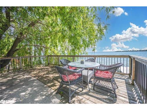 865 Adams Road, Innisfil, ON - Outdoor With Body Of Water With Deck Patio Veranda