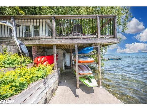 865 Adams Road, Innisfil, ON - Outdoor With Body Of Water With Deck Patio Veranda