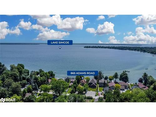 865 Adams Road, Innisfil, ON - Outdoor With Body Of Water With View