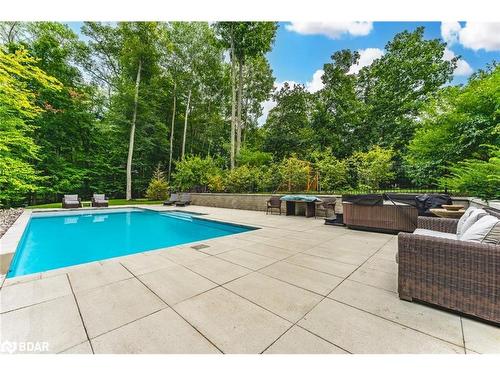 2072 Wilkinson Street, Innisfil, ON - Outdoor With In Ground Pool With Backyard