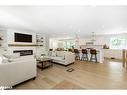 66 Finlay Mill Road, Midhurst, ON  - Indoor Photo Showing Living Room With Fireplace 