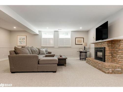 66 Finlay Mill Road, Midhurst, ON - Indoor Photo Showing Other Room With Fireplace