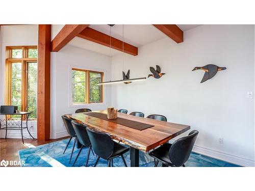 1016 Lawland Heights Road, Gravenhurst, ON - Indoor Photo Showing Dining Room