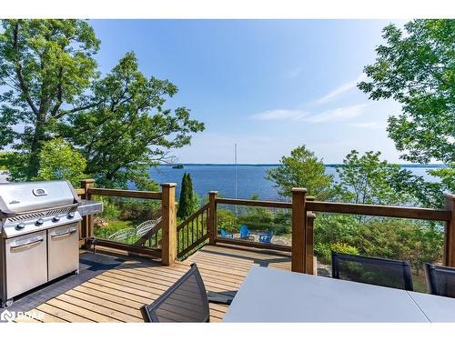 1016 Lawland Heights Road, Gravenhurst, ON - Outdoor With Body Of Water With Deck Patio Veranda