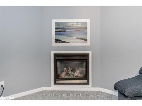 16-358 Little Avenue, Barrie, ON - Indoor Photo Showing Living Room With Fireplace