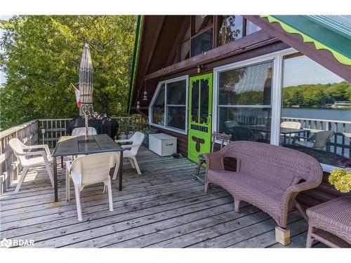 124 Healey Lake Water, The Archipelago, ON - Outdoor With Deck Patio Veranda With Exterior