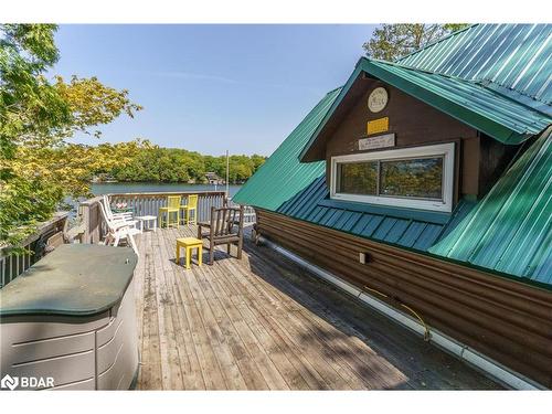 124 Healey Lake Water, The Archipelago, ON - Outdoor With Deck Patio Veranda With Exterior