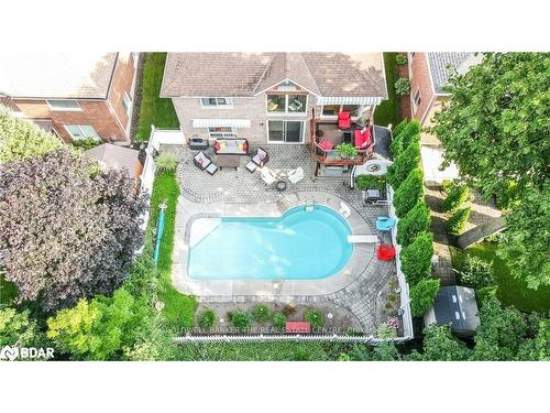 156 Columbia Road, Barrie, ON - Outdoor With In Ground Pool