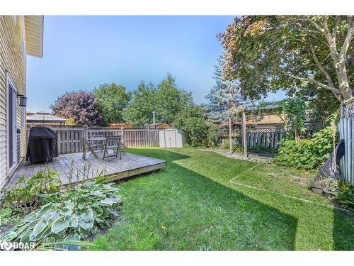 69 Kinzie Lane, Barrie, ON - Outdoor With Backyard