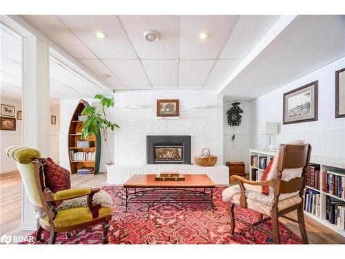 15 Parklane Court, Tiny, ON - Indoor Photo Showing Other Room With Fireplace