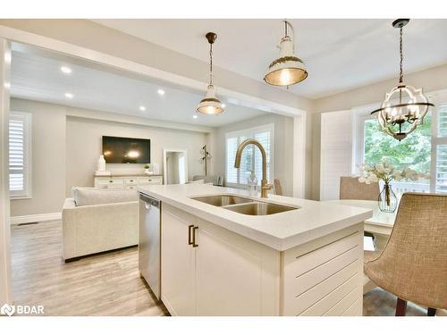 52 Versailles Crescent, Barrie, ON - Indoor Photo Showing Kitchen With Double Sink