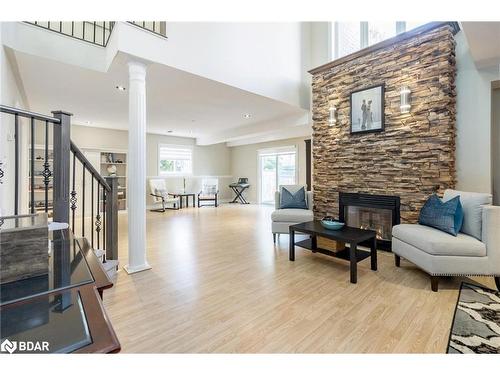 18 Todd Drive, Barrie, ON - Indoor With Fireplace