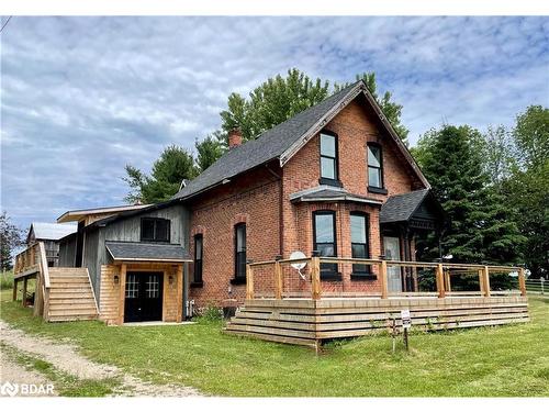 1998 Old Barrie Road East Road E, Oro-Medonte, ON - Outdoor With Deck Patio Veranda