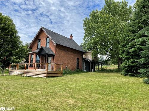 1998 Old Barrie Road East Road E, Oro-Medonte, ON - Outdoor With Deck Patio Veranda