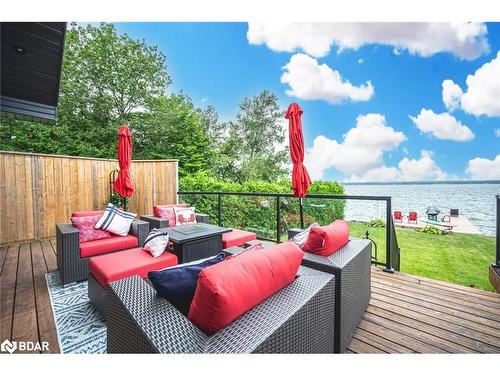 46 Gooch Park Drive, Innisfil, ON - Outdoor With Body Of Water With Deck Patio Veranda