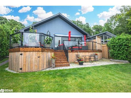 46 Gooch Park Drive, Innisfil, ON - Outdoor With Deck Patio Veranda