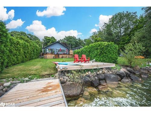 46 Gooch Park Drive, Innisfil, ON - Outdoor With Deck Patio Veranda With Backyard