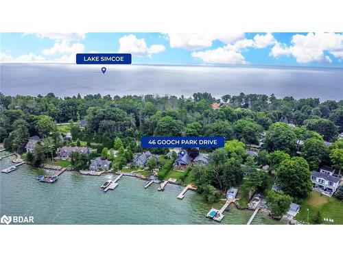 46 Gooch Park Drive, Innisfil, ON - Outdoor With Body Of Water With View