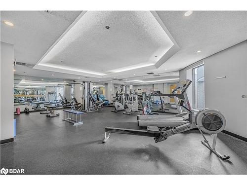 908-140 Dunlop Street E, Barrie, ON - Indoor Photo Showing Gym Room