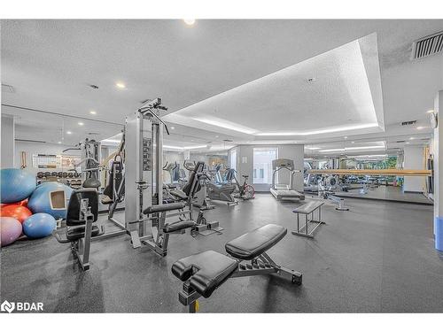 908-140 Dunlop Street E, Barrie, ON - Indoor Photo Showing Gym Room