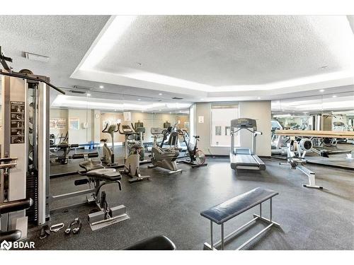 801-140 Dunlop Street E, Barrie, ON - Indoor Photo Showing Gym Room