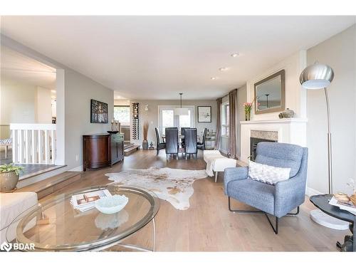 2904 20Th Side Road, Beeton, ON - Indoor Photo Showing Living Room With Fireplace